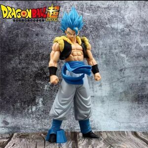 New 31CM Dragon Ball Z Super Saiyan Blue Gogeta Action Figure Anime